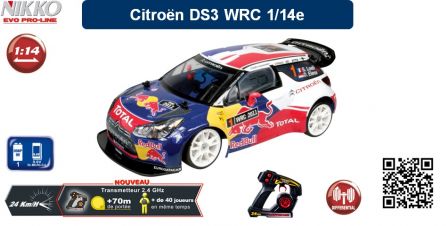 citroen ds3 wrc telecommandee