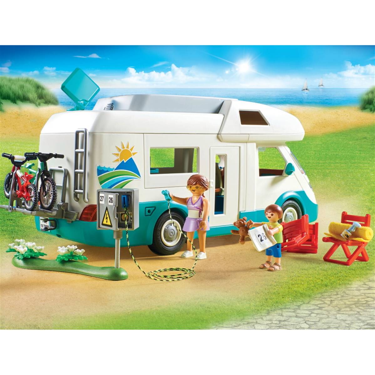 PLAYMOBIL A2002264 Les membres de la famille partent en vacances