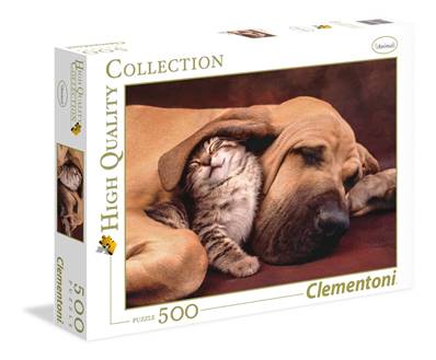 CLEMENTONI - High quality 500 pcs - cuddles