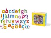 VILAC - Magnets alphabet 56 lettres minuscules en bois