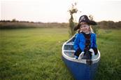 GREAT PRETENDERS - Pirate corsaire - veste, pantalon et chapeau, taille 7-8
