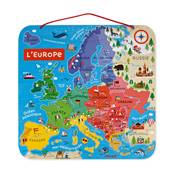 JANOD - Carte d'europe magnetique