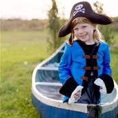 GREAT PRETENDERS - Pirate corsaire - veste, pantalon et chapeau, taille 5-6