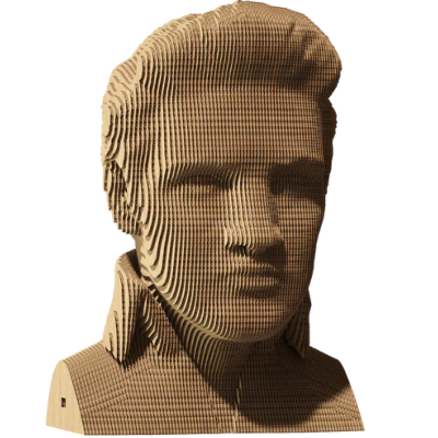 995-CRTNCDP PUZZLE 3D CARTON ELVIS PRESLEY