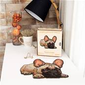 CreatifWood - Puzzle en bois le bouledogue fidèle