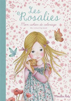 MOULIN ROTY - Cahier de coloriage les rosalies - 36 pages