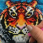 SENTOSPHERE - Art & créations canevas a diamanter tigre