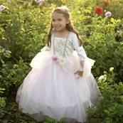 GREAT PRETENDERS - Robe de princesse rose pâle et or, taille us 5-6