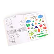 MOULIN ROTY - Cahier stickers les popipop - 28 pages