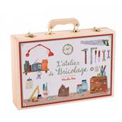 MOULIN ROTY - Grande valise bricolage (14 outils)