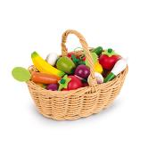 JANOD - J05620 - PANIER DE 24 FRUITS ET LEGUMES