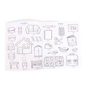 MOULIN ROTY - Cahier stickers les popipop - 28 pages