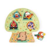 JANOD - Puzzle musical - les oiseaux en fête