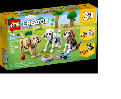 LEGO CREATOR - 31137 -Adorables chiens 3EN1
