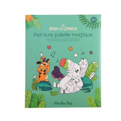 MOULIN ROTY - Peinture palette magique dans la jungle