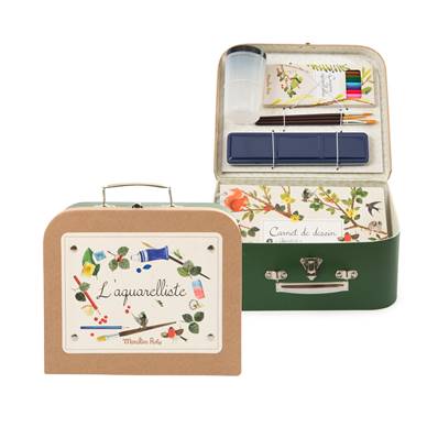 MOULIN ROTY - Valise aquarelliste le jardin du moulin