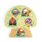 JANOD - Puzzle musical - les oiseaux en fête