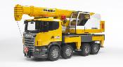 CAMION SCANIA + GRUE LIEBHERR