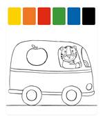 MOULIN ROTY - Peinture palette magique les Popipop