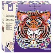 JANOD - Trophee tigre strass et paillettes