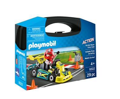 PLAYMOBIL - Valisette go kart racer