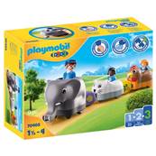 PLAYMOBIL - Train des animaux 1.2.3