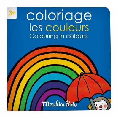 MOULIN ROTY - Cahier de coloriage les couleurs français/anglais les popipop - 20 p