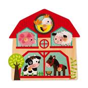 JANOD - Puzzle musical - les copains de la ferme