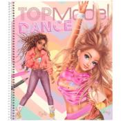 TOP MODEL- 12227 - Album à colorier DANCE