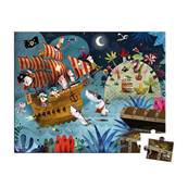 JANOD - Puzzle la chasse au tresor - 36 pieces