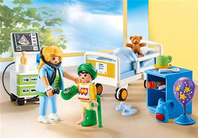 PLAYMOBIL - Chambre d hopital enfant