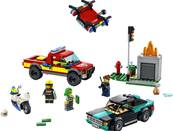 LEGO - Sauvetage pompiers et police City