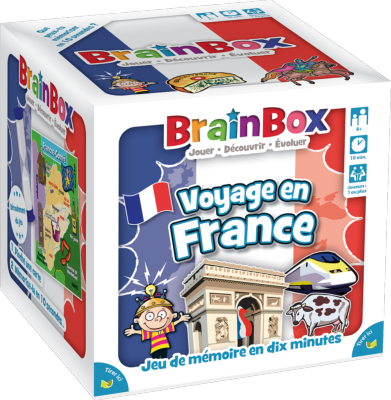 78-BZZBRVEF01FR - ASMODEE - BRAINBOX : VOYAGE EN FRANCE