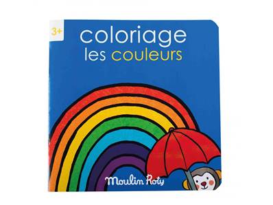 MOULIN ROTY - Cahier de coloriage les couleurs les popipop - 20 pages