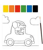 MOULIN ROTY - Peinture palette magique les Popipop