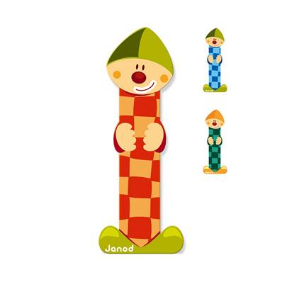 JANOD - Lettre clown i