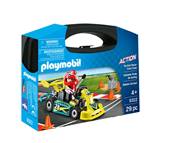 PLAYMOBIL - Valisette go kart racer