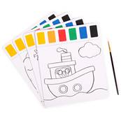 MOULIN ROTY - Peinture palette magique les Popipop