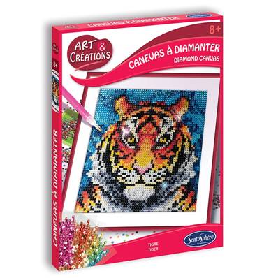 SENTOSPHERE - Art & créations canevas a diamanter tigre