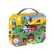 JANOD - Puzzle d observation la ferme - 24 pieces