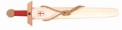 VAH - Epée fourreau templier fourreau blanc 66 cm