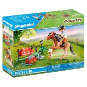 37-A2202333 - PLAYMOBIL 70516 - Country - Cavalier et poney Connemara