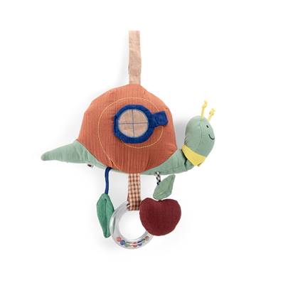 MOULIN ROTY - Escargot d activités à suspendre pomme des bois