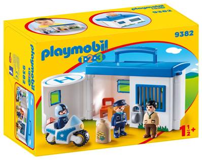 PLAYMOBIL - Commissariat police transptabl