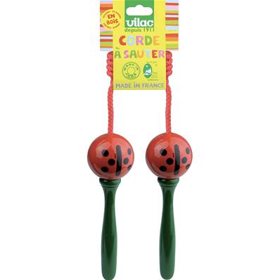 VILAC - Corde à sauter coccinelle