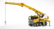 CAMION SCANIA + GRUE LIEBHERR