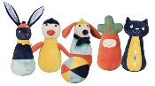 EBULOBO -Set 5 Quilles + Balle grelot