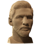 995-CRTNCDP PUZZLE 3D CARTON  LIONEL MESSI