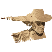 995-CRTNCDP PUZZLE 3D CARTON CHUCK NORRIS
