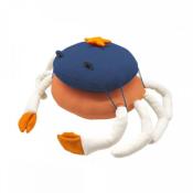 L'OISEAU BATEAU - COUSSIN GRAND CRABE BLEU OCEAN